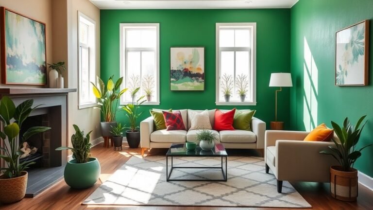 vibrant accent wall ideas