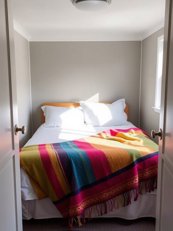 vibrant decorative throw blankets