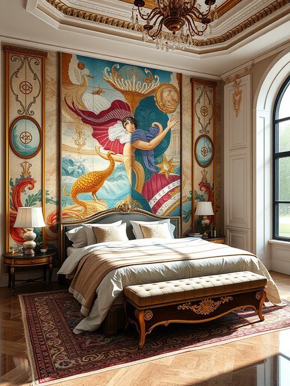 vibrant decorative wall artwork