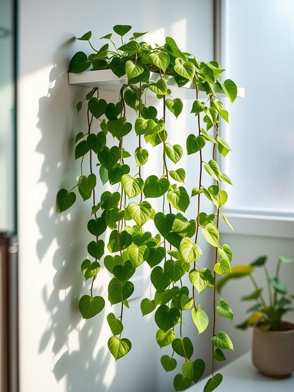 vibrant indoor climbing plant