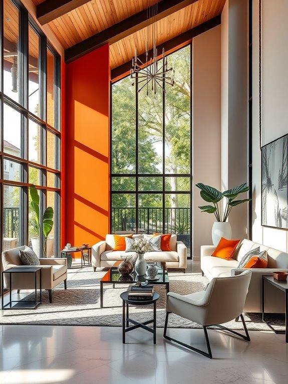 vibrant modern design elements