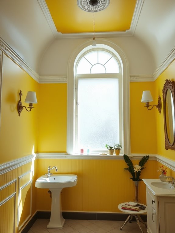 vibrant shades of yellow