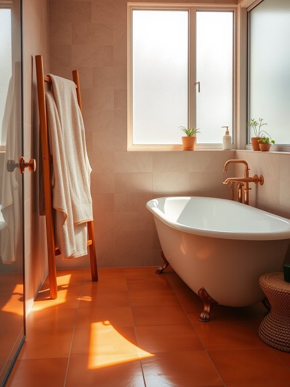 warm earthy color palette