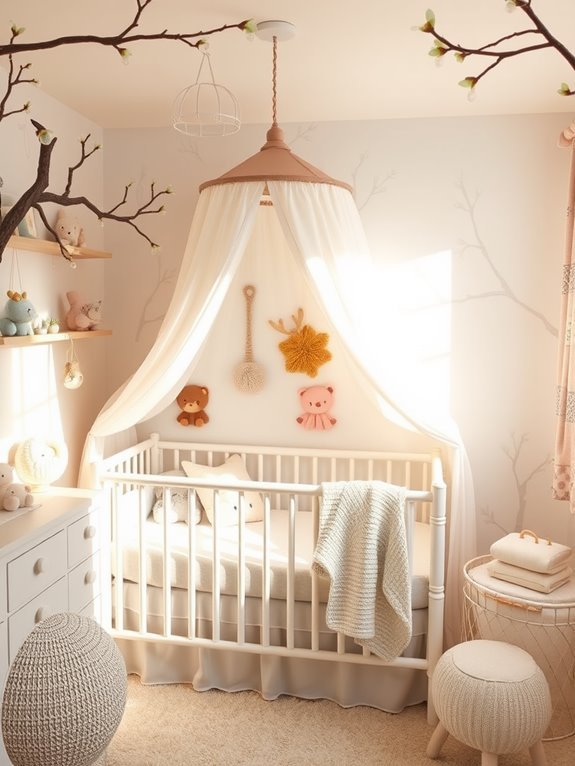 whimsical baby room decor
