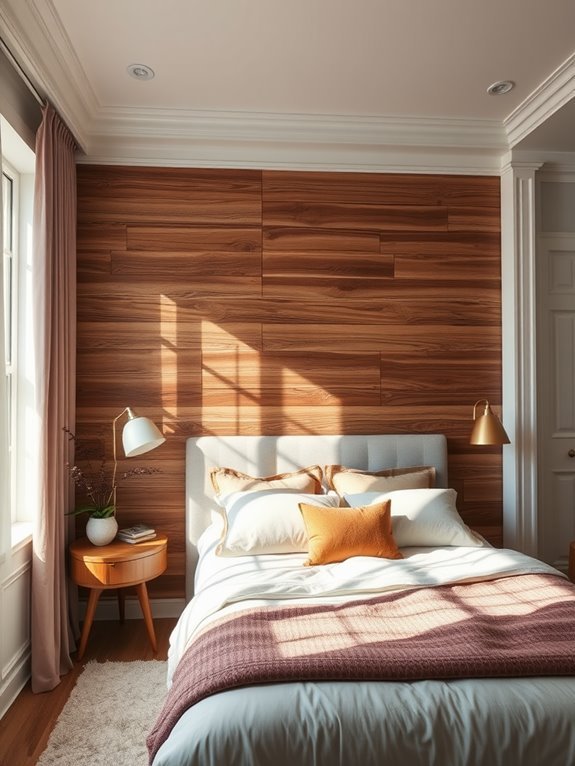 wood panel wall project