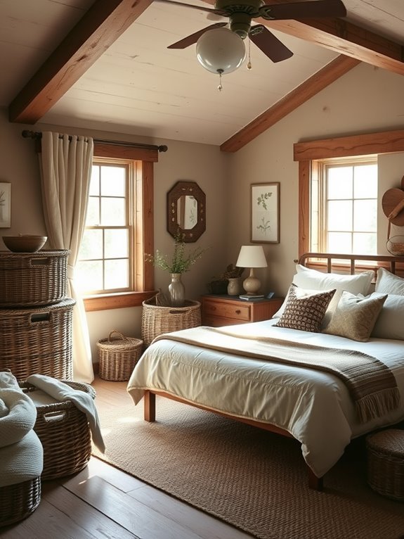 woven baskets for organization