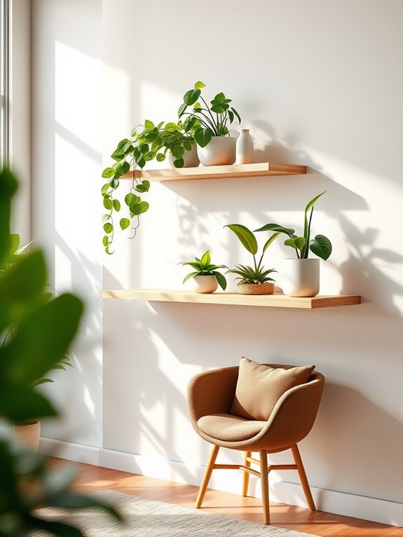add greenery for ambiance