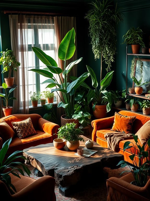add plants for vibrancy