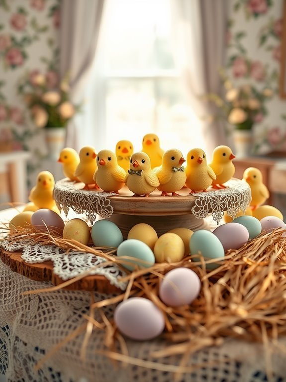 adorable poultry themed ornaments