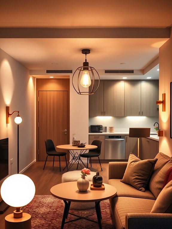 ambient and functional lighting