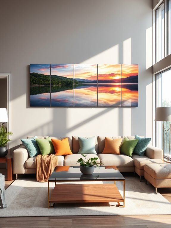 art for multiple panels