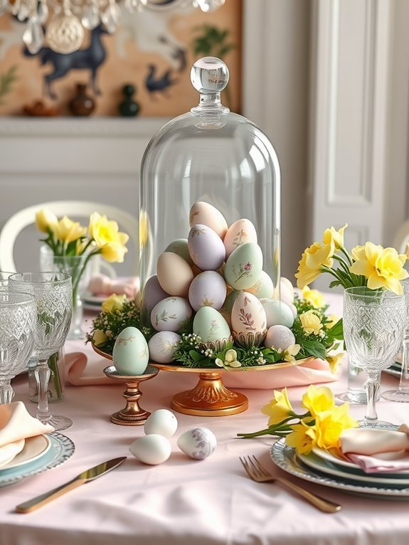 artistic egg presentations showcase
