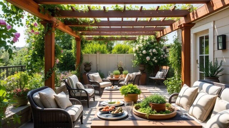 beautiful pergola patio designs