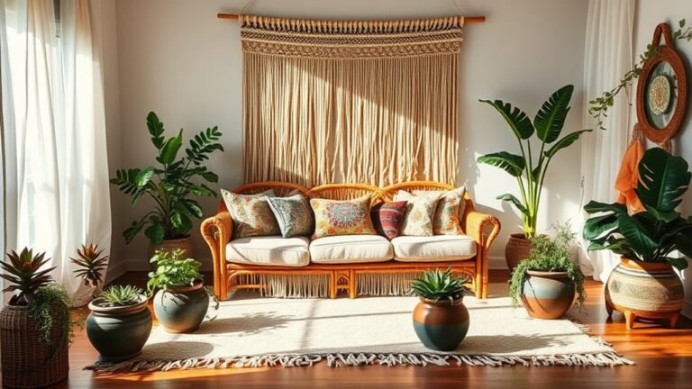 bohemian style living rooms