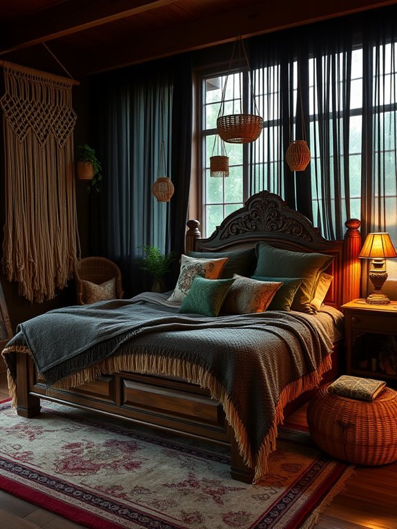 bohemian style with depth