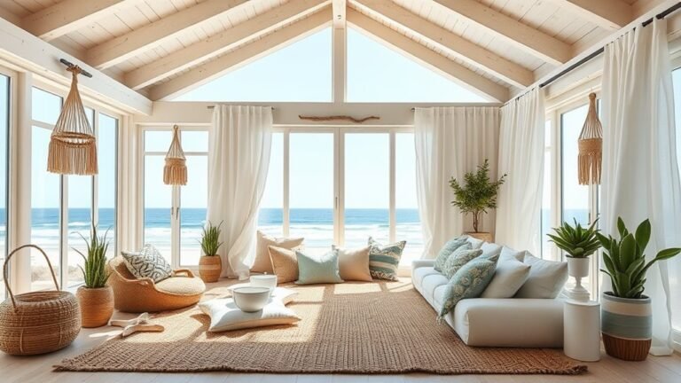 boho coastal living inspiration