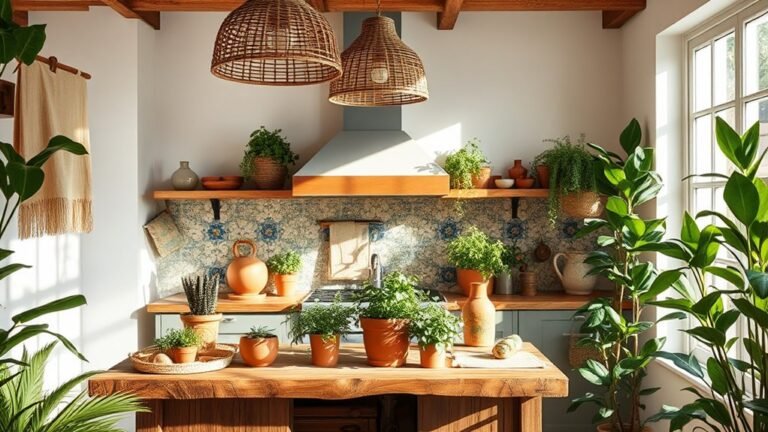 boho kitchen design inspiration