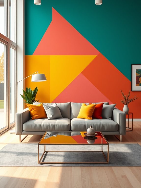 bold and bright contrasts