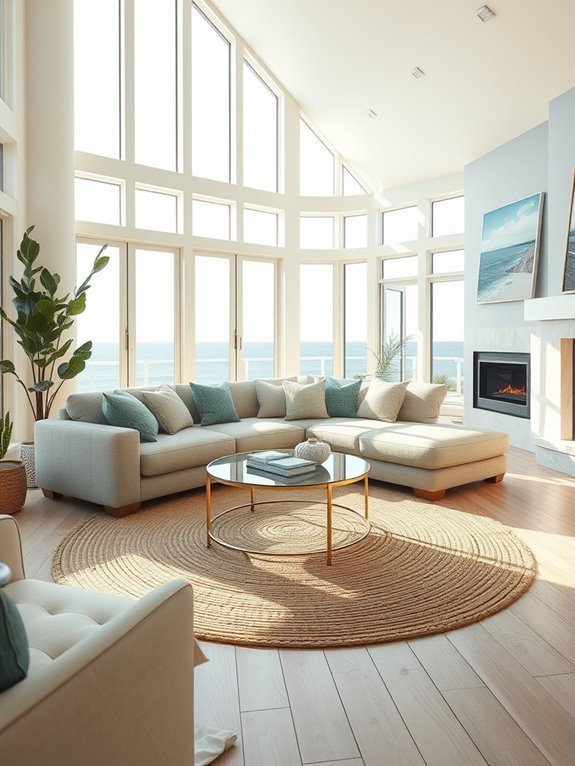 bright airy environments created