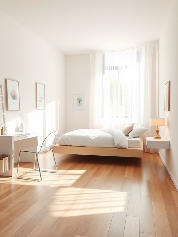 bright and soft hues