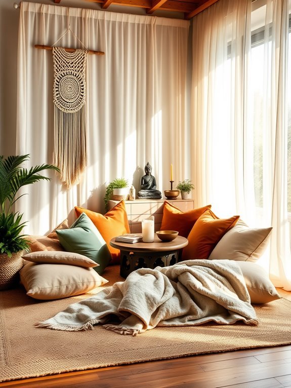 calm and peaceful environment