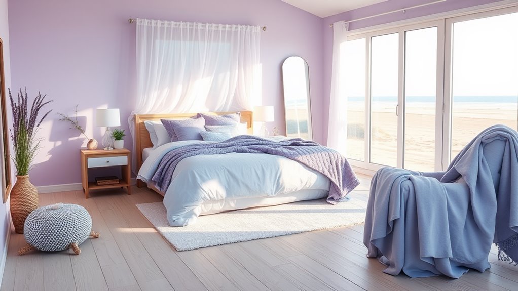 calming hues of tranquility