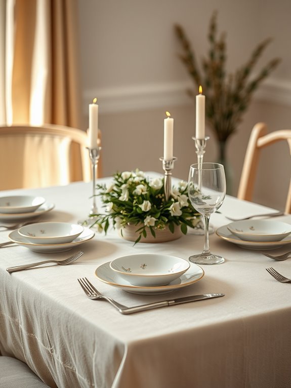 casual cotton dining covers