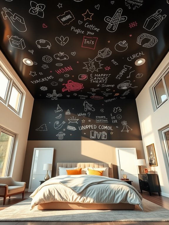 chalkboard paint for creativity