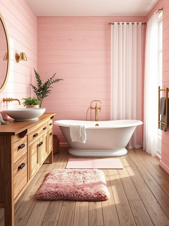 charming weathered wood aesthetic