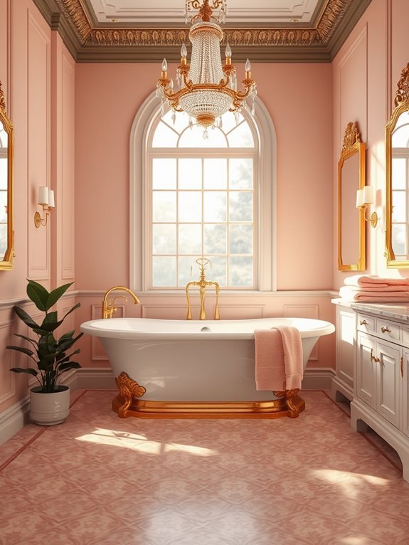 chic blush gold elegance