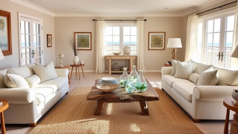 chic neutral coastal decor