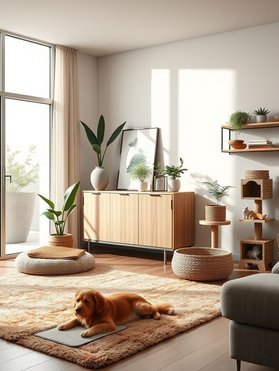 chic organization for spaces