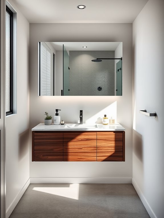 choose a suspended sink