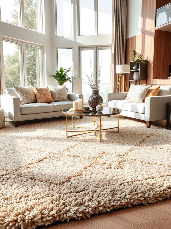 choose a warm rug