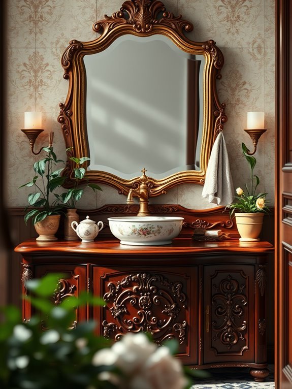 classic retro dressing table