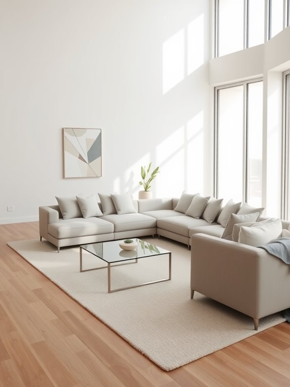 clean lines simple living