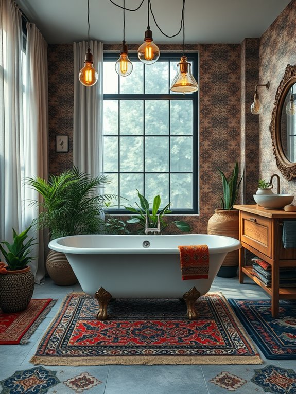 colorful artistic free spirited style