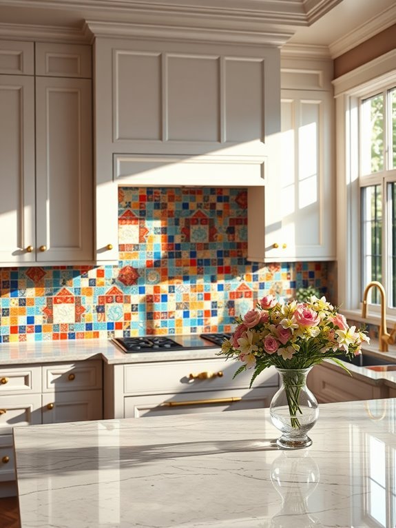 colorful patterned artwork creations