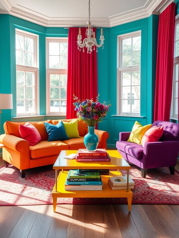 contrasting color combinations clash