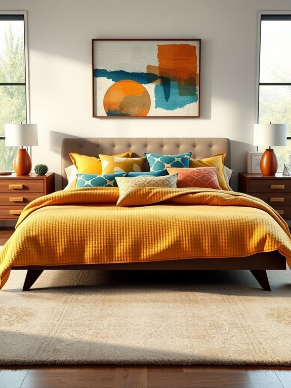 coordinated bedding and accessories