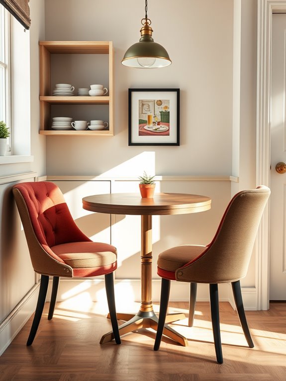cozy dining space design