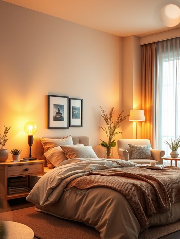 cozy warm led lighting