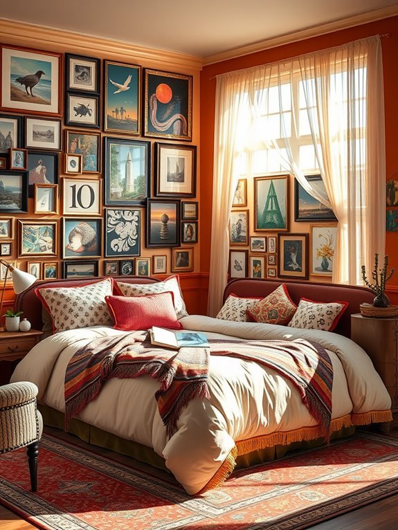 custom art display arrangement