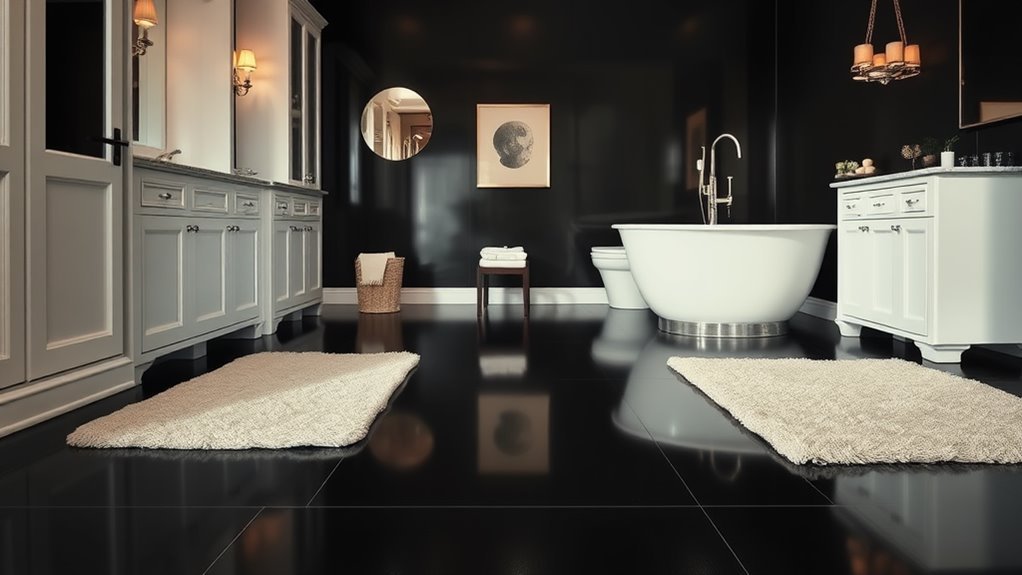 Dark Floor Bathroom Ideas That Make a Bold Statement in Your Design