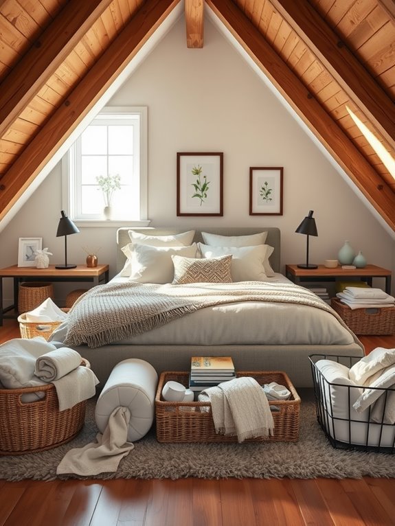 decorative baskets for organization