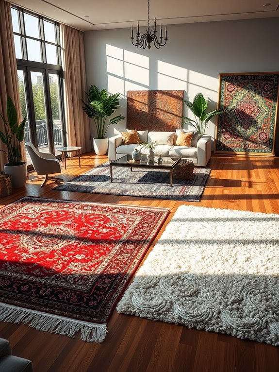 decorative floor coverings collection