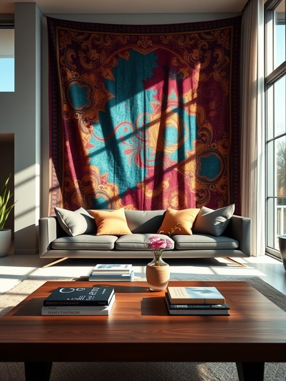 decorative textile wall art