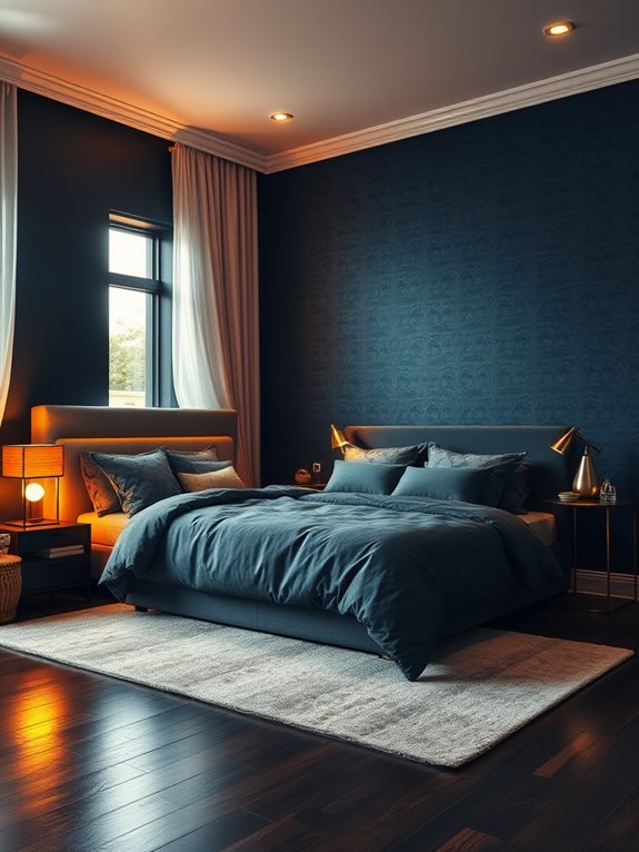deep somber color palette