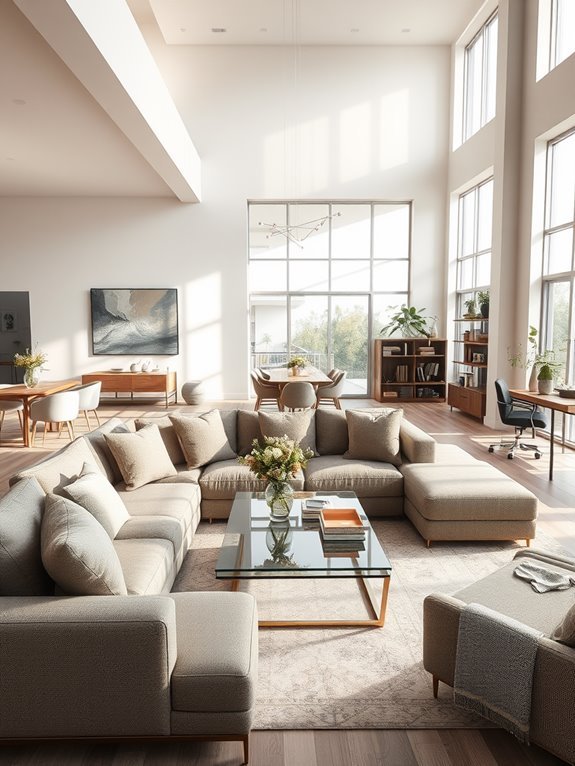 defined zones in spaces