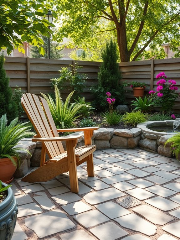 distinctive flagstone design patterns